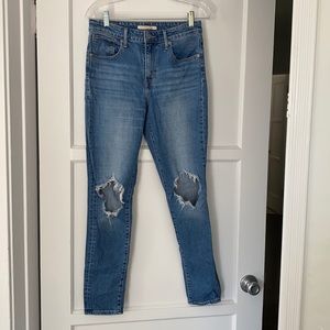 Levi’s High Rise Skinny Jeans